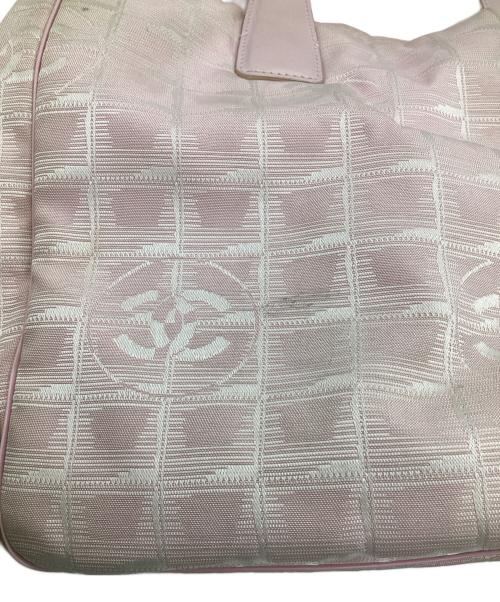 CHANEL（シャネル）CHANEL (シャネル) ニュートラベルライン MM トートバッグ ピンクの古着・服飾アイテム