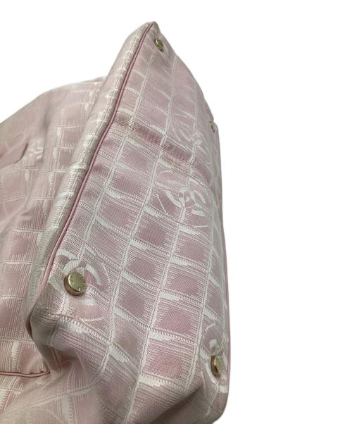 CHANEL（シャネル）CHANEL (シャネル) ニュートラベルライン MM トートバッグ ピンクの古着・服飾アイテム