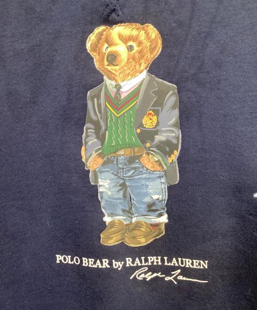POLO RALPH LAUREN（ポロ・ラルフローレン）POLO RALPH LAUREN (ポロ・ラルフローレン) クルーネック スウェット ネイビー サイズ:Mの古着・服飾アイテム