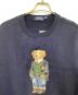 中古・古着 POLO RALPH LAUREN (ポロ・ラルフローレン) クルーネック スウェット ネイビー サイズ:M：12000円