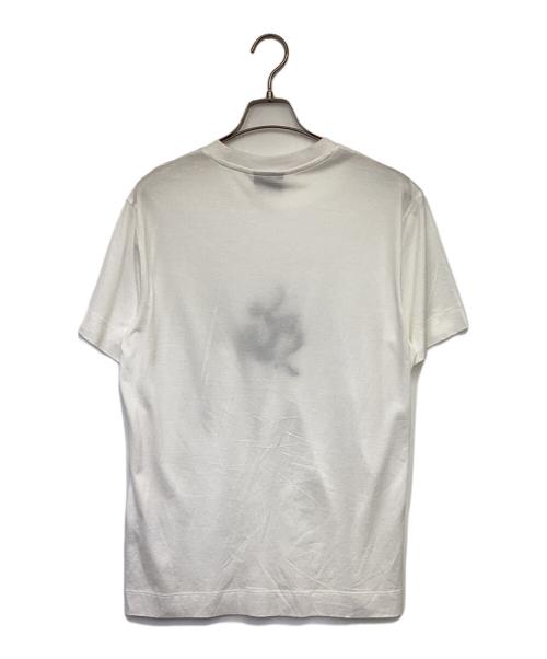 EMPORIO ARMANI（エンポリオ アルマーニ）EMPORIO ARMANI (エンポリオ アルマーニ) 半袖カットソー ホワイト サイズ:Mの古着・服飾アイテム