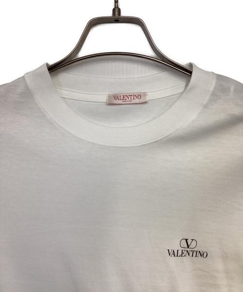 VALENTINO（ヴァレンティノ）VALENTINO (ヴァレンティノ) 半袖カットソー ホワイト サイズ:Mの古着・服飾アイテム