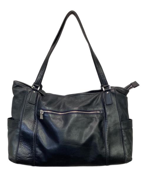 aniary（アニアリ）aniary (アニアリ) レザートートバッグ ネイビーの古着・服飾アイテム