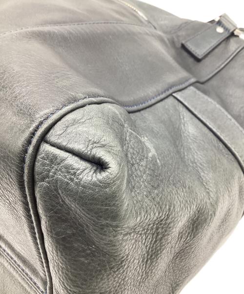 aniary（アニアリ）aniary (アニアリ) レザートートバッグ ネイビーの古着・服飾アイテム