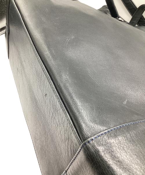 aniary（アニアリ）aniary (アニアリ) レザートートバッグ ネイビーの古着・服飾アイテム