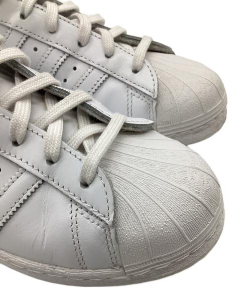 adidas（アディダス）adidas (アディダス) BEAUTY&YOUTH (ビューティーアンドユース) 別注 Superstar82（スーパースター）スニーカー ホワイト サイズ:23.5㎝の古着・服飾アイテム