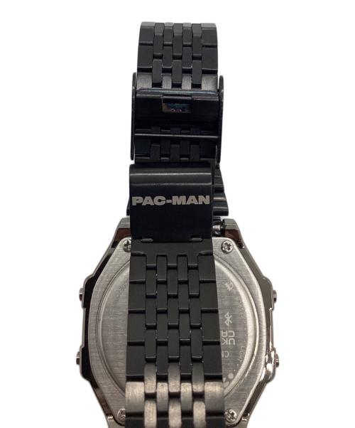 CASIO（カシオ）CASIO (カシオ) BANDAI NAMCO (バンダイナムコ) CASIO CLASSIC（カシオ クラシック） パックマン コラボレーションモデル ブラックの古着・服飾アイテム