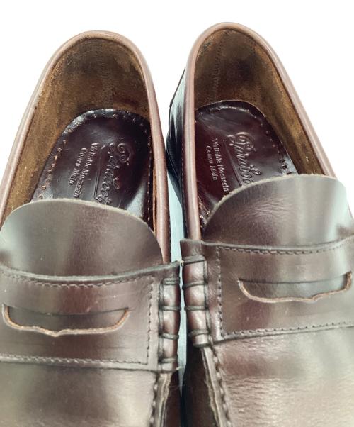 PARABOOT（パラブーツ）PARABOOT (パラブーツ) CORAUX（コロー）コインローファー ブラウン サイズ:6の古着・服飾アイテム