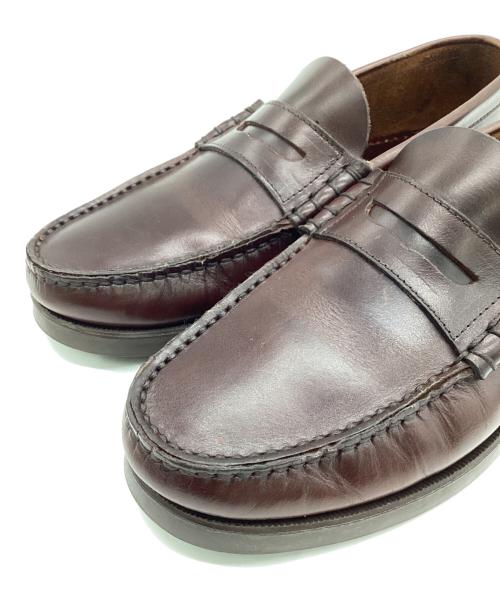 PARABOOT（パラブーツ）PARABOOT (パラブーツ) CORAUX（コロー）コインローファー ブラウン サイズ:6の古着・服飾アイテム