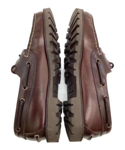 PARABOOT（パラブーツ）PARABOOT (パラブーツ) MALO（マロ）デッキシューズ ブラウン サイズ:6の古着・服飾アイテム