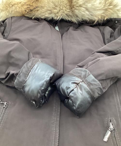 MONCLER（モンクレール）MONCLER (モンクレール) POITIERS GIUBBOTTO（ポワチエ ダウンジャケット） ブラウンの古着・服飾アイテム