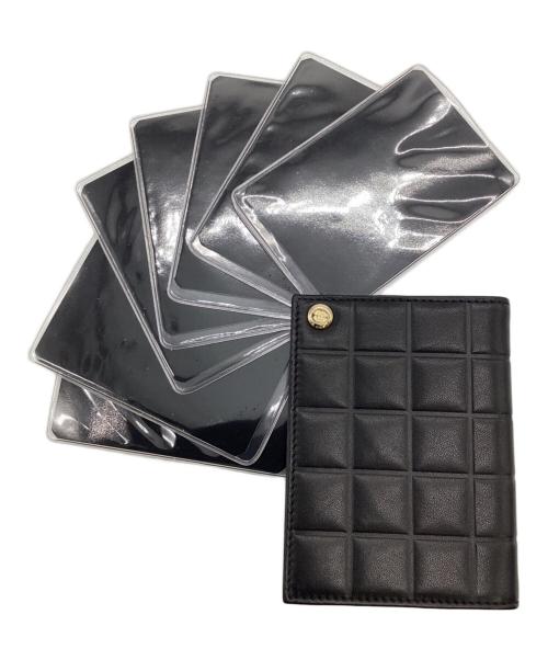 CHANEL（シャネル）CHANEL (シャネル) チョコバー カードケース ブラックの古着・服飾アイテム