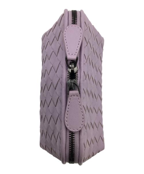 BOTTEGA VENETA（ボッテガベネタ）BOTTEGA VENETA (ボッテガベネタ) ポーチ パープルの古着・服飾アイテム