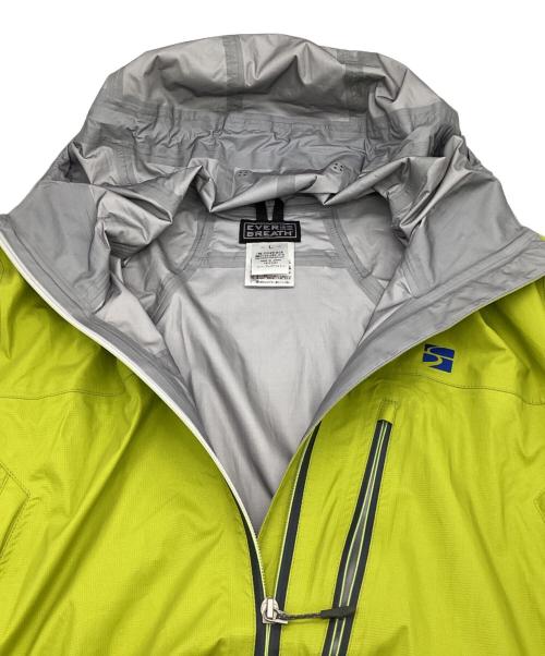 finetrack（ファイントラック）finetrack (ファイントラック) エバーブレスフォトンジャケット 黄緑 サイズ:Lの古着・服飾アイテム