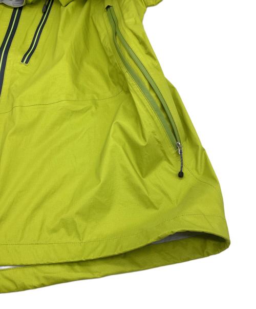 finetrack（ファイントラック）finetrack (ファイントラック) エバーブレスフォトンジャケット 黄緑 サイズ:Lの古着・服飾アイテム