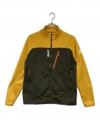 MILLETミレー）の古着「SENECA（セネカ）フリースジャケット」｜イエロー×グレー