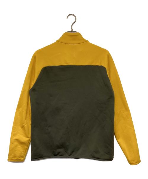 MILLET（ミレー）MILLET (ミレー) SENECA（セネカ）フリースジャケット イエロー×グレー サイズ:JP XLの古着・服飾アイテム