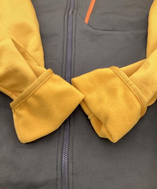 MILLET（ミレー）MILLET (ミレー) SENECA（セネカ）フリースジャケット イエロー×グレー サイズ:JP XLの古着・服飾アイテム