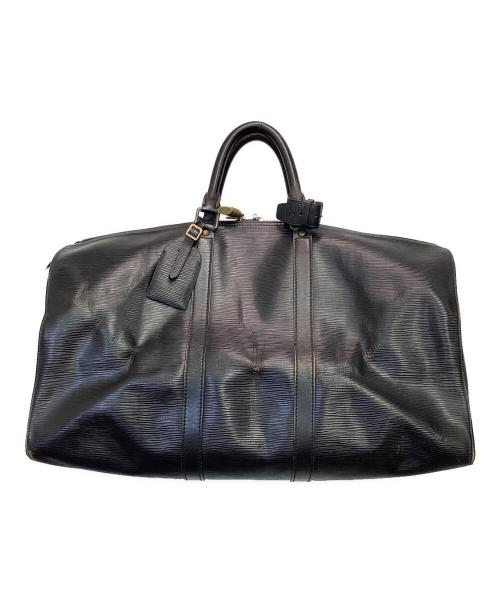 LOUIS VUITTON（ルイ ヴィトン）LOUIS VUITTON (ルイ ヴィトン) エピ キーポル50 ボストンバッグ ブラックの古着・服飾アイテム