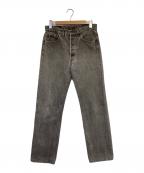 LEVI'Sリーバイス）の古着「501 先染めブラック デニムパンツ」｜ブラック