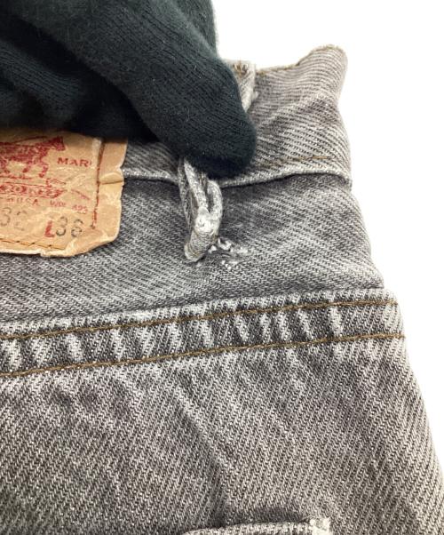 LEVI'S（リーバイス）LEVI'S (リーバイス) 501 先染めブラック デニムパンツ ブラック サイズ:W32 L36の古着・服飾アイテム