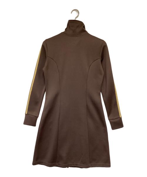 adidas（アディダス）adidas (アディダス) トラック ワンピース ブラウン サイズ:Lの古着・服飾アイテム