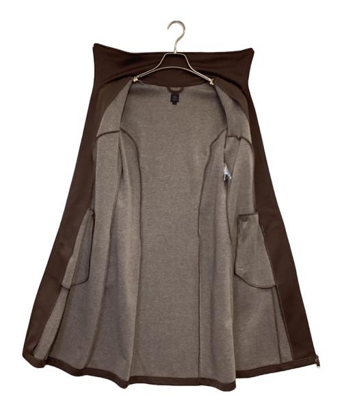 adidas（アディダス）adidas (アディダス) トラック ワンピース ブラウン サイズ:Lの古着・服飾アイテム