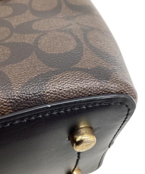 COACH（コーチ）COACH (コーチ) シグネチャー トートバッグ ブラウンの古着・服飾アイテム