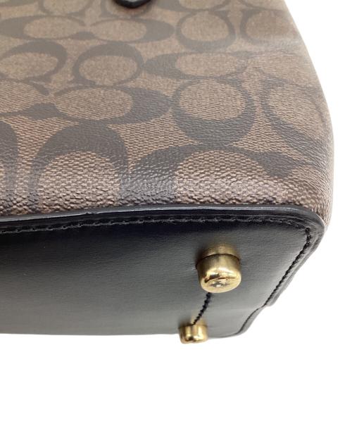 COACH（コーチ）COACH (コーチ) シグネチャー トートバッグ ブラウンの古着・服飾アイテム