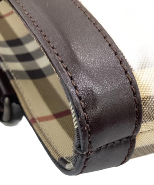 BURBERRY LONDON（バーバリーロンドン）BURBERRY LONDON (バーバリーロンドン) ノバチェック トートバッグ ベージュの古着・服飾アイテム