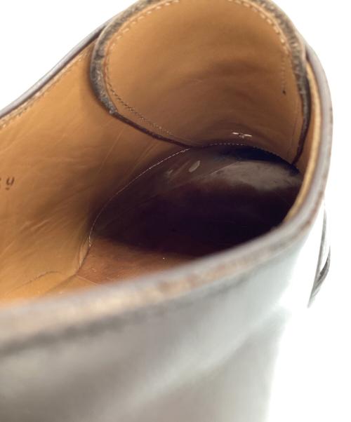 三陽山長（サンヨウヤマチョウ）三陽山長 (サンヨウヤマチョウ) ストレートチップ シューズ ブラウン サイズ:７ 1/2の古着・服飾アイテム