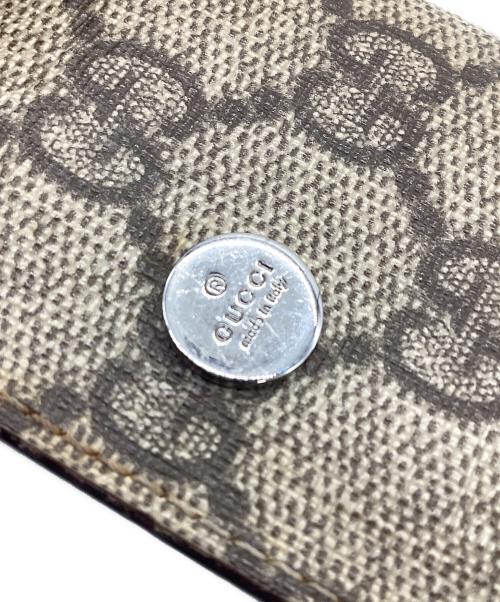 GUCCI（グッチ）GUCCI (グッチ) GGスプリーム キーケース ベージュの古着・服飾アイテム