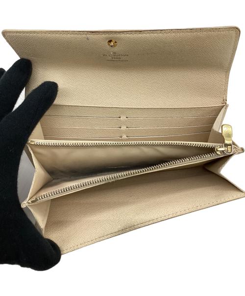 LOUIS VUITTON（ルイ ヴィトン）LOUIS VUITTON (ルイ ヴィトン) ダミエ アズール ポルトフォイユ サラ 長財布 アイボリーの古着・服飾アイテム