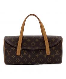 LOUIS VUITTON（ルイ ヴィトン）の古着「モノグラム ソナチネ ハンドバッグ」｜ブラウン