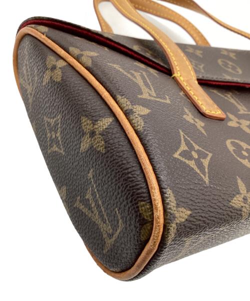 LOUIS VUITTON（ルイ ヴィトン）LOUIS VUITTON (ルイ ヴィトン) モノグラム ソナチネ ハンドバッグ ブラウンの古着・服飾アイテム
