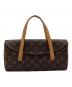 LOUIS VUITTON（ルイ ヴィトン）の古着「モノグラム ソナチネ ハンドバッグ」｜ブラウン