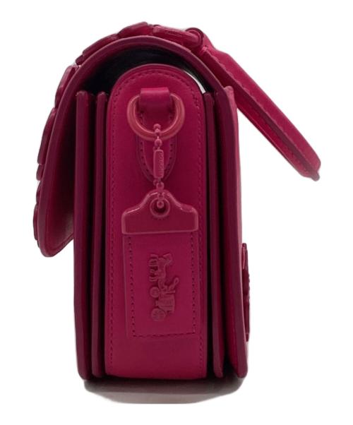 COACH（コーチ）COACH (コーチ) Rogue Top Handle Bag（ローグ トップ ハンドル バッグ） ショッキングピンクの古着・服飾アイテム