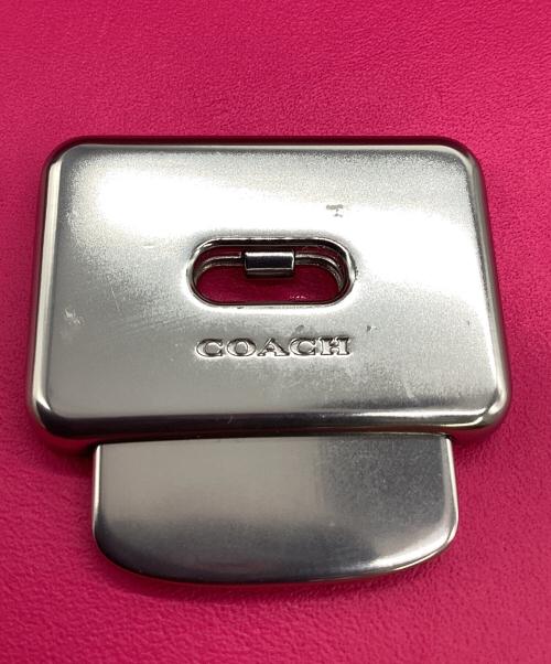 COACH（コーチ）COACH (コーチ) Rogue Top Handle Bag（ローグ トップ ハンドル バッグ） ショッキングピンクの古着・服飾アイテム