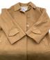 中古・古着 Burberry's (バーバリーズ) カシミヤ ステンカラーコート ベージュ サイズ:7AB2：15000円