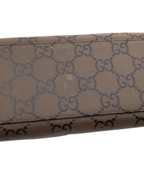 GUCCI（グッチ）GUCCI (グッチ) バンブーハンドバッグ ブラウンの古着・服飾アイテム