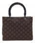 GUCCI（グッチ）の古着「バンブーハンドバッグ」｜ブラウン