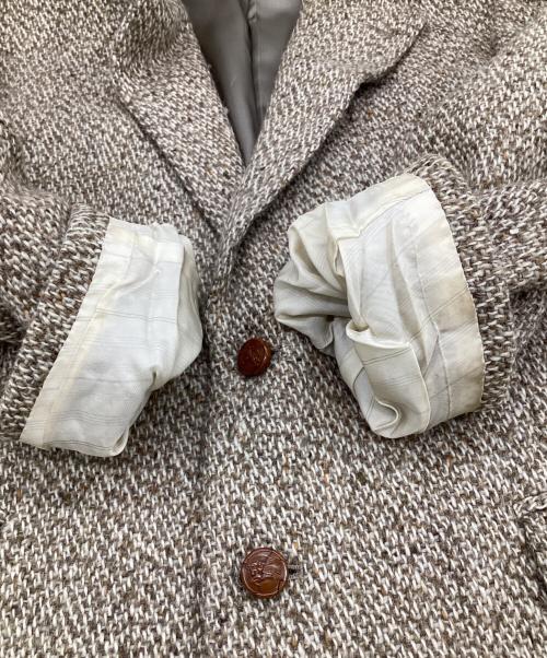 Burberry's（バーバリー）Burberry's (バーバリーズ) ツイードジャケット カーキ サイズ:AB6の古着・服飾アイテム