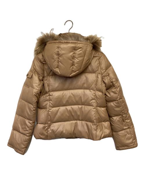 BURBERRY BLUE LABEL（バーバリーロンドンブルーレーベル）BURBERRY BLUE LABEL (バーバリーロンドンブルーレーベル) ダウンジャケット ベージュ サイズ:38の古着・服飾アイテム