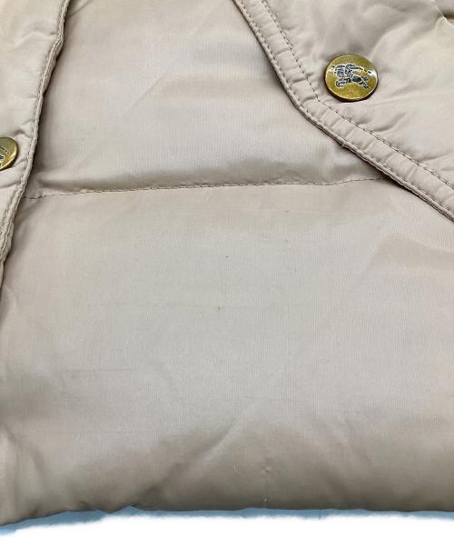 BURBERRY BLUE LABEL（バーバリーロンドンブルーレーベル）BURBERRY BLUE LABEL (バーバリーロンドンブルーレーベル) ダウンジャケット ベージュ サイズ:38の古着・服飾アイテム