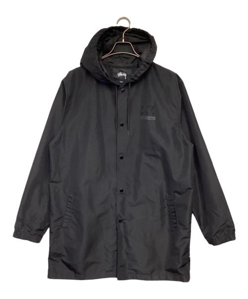 stussy（ステューシー）stussy (ステューシー) コーチ ジャケット ブラック サイズ:Lの古着・服飾アイテム