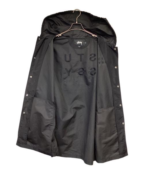 stussy（ステューシー）stussy (ステューシー) コーチ ジャケット ブラック サイズ:Lの古着・服飾アイテム