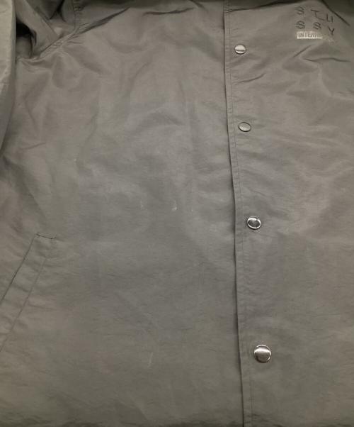 stussy（ステューシー）stussy (ステューシー) コーチ ジャケット ブラック サイズ:Lの古着・服飾アイテム