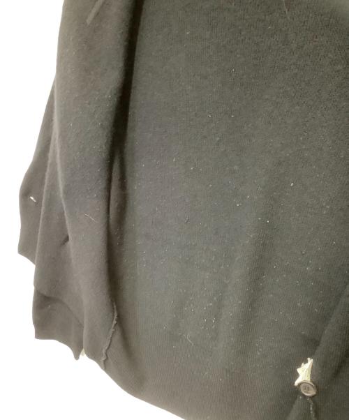 ISSEY MIYAKE（イッセイミヤケ）ISSEY MIYAKE (イッセイミヤケ) カーディガン ブラック サイズ:Mの古着・服飾アイテム