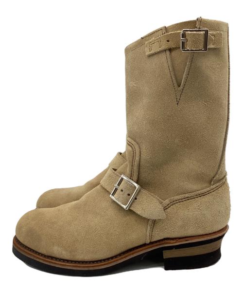 RED WING（レッドウィング）RED WING (レッドウィング) ENGINEER BOOT 8268（エンジニア ブーツ） ベージュ サイズ:9Dの古着・服飾アイテム