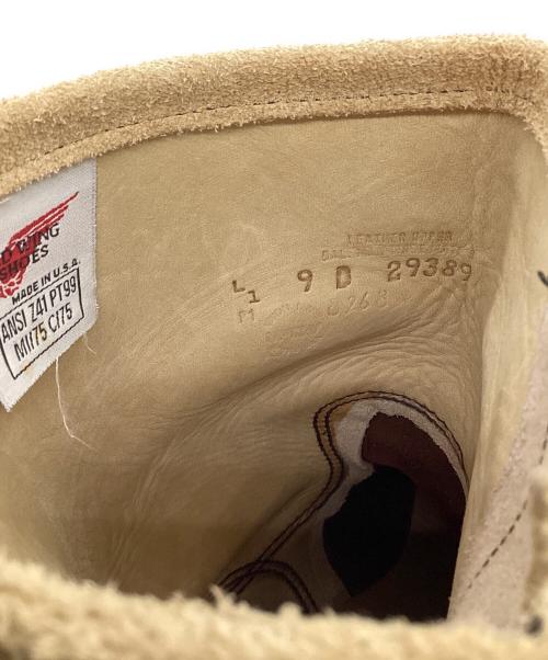 RED WING（レッドウィング）RED WING (レッドウィング) ENGINEER BOOT 8268（エンジニア ブーツ） ベージュ サイズ:9Dの古着・服飾アイテム